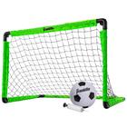 Mini conjunto de metas de futebol Franklin Sports Kids com bola e bomba