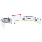 Mini Conjunto de Pistas de Hóquei Franklin Sports Half Rink NHL - Branco