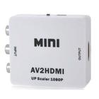 Mini Conversor Adaptador Av2hdmi Av Para Hdmi Rca Full Hd