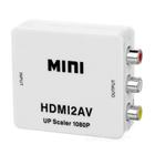 Mini Conversor Adaptador Hdmi Para Rca Áudio E Vídeo