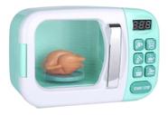 Mini Cozinha Infantil Micro Interativo Som Luz Lkc991 Fenix - Fenix Brinquedos