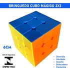 Cubo Mágico Médio 3x3 de 6 cm