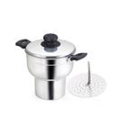 Mini Cuscuzeiro Individual 710 ml - Alumínio Bibo