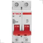 Mini Disjuntor 2 Polos Curva C 3kA 400V 63A Steck