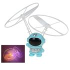 Mini Drone Astronauta Helice Boomerang Voador LED Sensor Movimento USB Bateria Recarregavel Criança Diversao Brincadeira Seguro Resistente Luz Ilumi - Leva pro pet