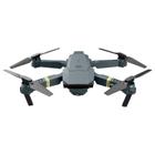 Mini Drone Dobrável 4K com Wi-Fi e 2 Baterias - Preto