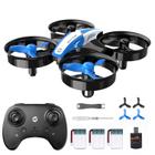 Mini Drone Holy Stone HS210 para crianças e iniciantes azul