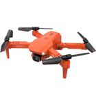 Mini Drone Laranja K9 Câmera 4K Wifi Fpv Dobrável Com Bolsa