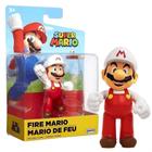 Mini Figura Fire Mario - Super Mario o Filme - Candide 3001