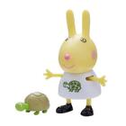 Mini Figura Peppa Pig Amigos E Pets- Rebecca Coelho E Tartar - Sunny