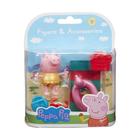 Mini Figura Peppa Pig com Acessórios - Dia de Praia - Peppa - Cores Sortidas - Sunny