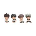 Mini Figuras Haikyuu Anime (4 Peças) - Hinata, Kageyama e Outros - 5,5cm