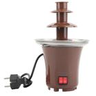 Mini Fonte Elétrica 110V Cascata Fondue Cachoeira De Chocolate Elétrica Buffet Cafeteria 110V - Jennis Store