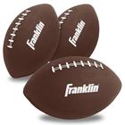 Mini Football Franklin Sports para crianças com bomba de ar (pacote com 3)