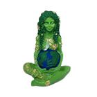 Mini Gaia Escultura Decorativa Enfeite Mãe Terra Wicca