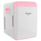 Mini geladeira Cooluli 10L para quarto, carro, escritório, dormitório, rosa