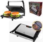 Mini Grill e Sanduicheira Misteira Antiaderente 750W Premium