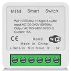Mini Interruptor Inteligente Wifi 2 Canais Sonoff 16a Alexa Tuya Smart Life Google Home Sem Fio