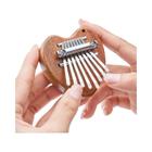 Mini Kalimba 8 Teclas para Crianças - Portátil e com Design Moderno