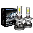 Mini Lâmpadas LED H7 H4 H3 H8 H9 H11 9005 9006 9012 para Farol de Carro (2 Peças) - 6000lm 6000k 12v