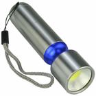 Mini Lanterna de LED COB a Pilhas Azul CBRN16518 - COMMERCE BRASIL