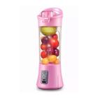 Mini liquidificador copo mixer elétrico batedor shake frutas sucos