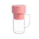 Mini Liquidificador Portátil 6 Lâminas 420ml Rosa - Top Útil