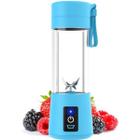 Mini Liquidificador Portátil 6 Lâminas Azul Juice Cup Usb - Lehmox