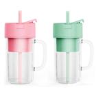 Mini Liquidificador Portátil Copo Caneca Juicer Misturador 420 ml Carregador USB Saara Online