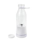 Mini Liquidificador Portatil Garrafa Shake Suco Juice Cup USB Cor:Branco