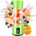 Mini Liquidificador Portátil Recarregável 6 Lâminas Shake Sucos Vitaminas - USB - B-MAX