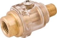 Mini lubrificador 1/4" npt latão - Vonder