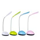 Mini luminária de mesa com 4 led's para leitura 360º flexível a pilha alta qualidade