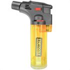 Mini Maçarico a Gás Recarregável Portátil Automático Com Regulador De Chamas Caerus De Bolso