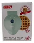 Mini Maker Maquina Waffle By Dash - 110v Cor Verde/preto