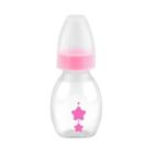 Mini Mamadeira (Chuca) Com Bico Em Silicone 60Ml - Rosa