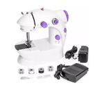 Mini Máquina Costura Portátil Elétrica Pilha + Pedal Bivolt 110V 220V