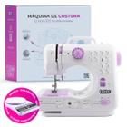 Mini Máquina de Costura Multifuncional 12 Pontos Bivolt + Balancinha