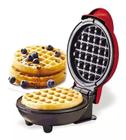 Mini Máquina De Waffles Elétrica Automática 110v