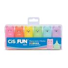 Mini Marca Texto CIS Fun Pastel c/ 6 Unid