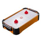 Mini Mesa Aero Hockey Air Infantil Completa Portátil Bivolt Jogo Criança Adulto Diversão