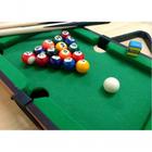 Mini Mesa De Bilhar Sinuca Snooker Em Madeira 50X31X11Cm