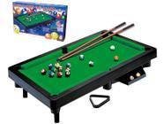 Mini Mesa de Sinuca Braskit Snooker de Luxo - 41 x 68cm