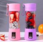 Mini Mixer Usb Recarregável Rosa Para Frutas - Knup Liquidificador Portátil