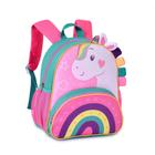 Mini Mochila De Costas Infantil Escolar Unicórnio Clio Pets