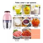 Mini Moedor De Carne De Alimentos Picador De Frutas eletrico 220v