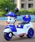 Mini Motinha Elétrica Infantil Patrulha Canina Marshall Azul