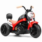 Mini Moto Chopper Elétrica 6V Infantil Motinha Vermelha Para Crianças - Unitoys