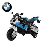 Mini Moto Elétrica Bmw S1000Rr 12V Azul