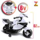 Mini Moto Elétrica Brinquedo Infantil C/ Luz e Som 6V